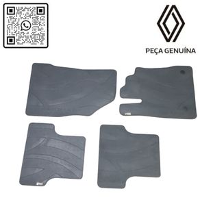 RN 748830 8201748830 JOGO DE TAPETE KARDIAN PRETO ORIGINAL 1